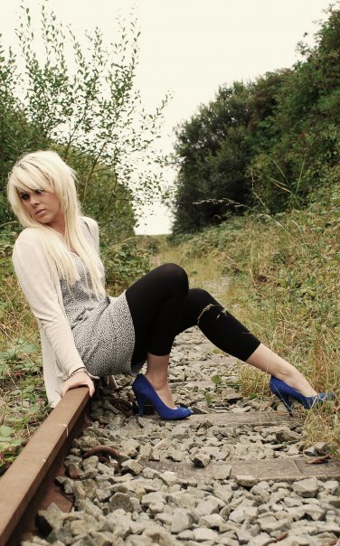 Female model photo shoot of Sophiex in Railway x