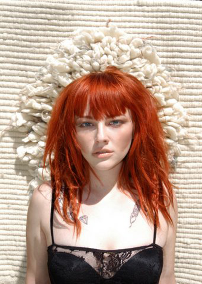 Female model photo shoot of Erika Makeup, wardrobe styled by adrienne goloda