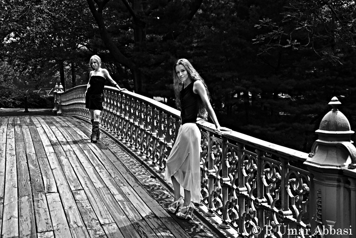 Female model photo shoot of PawsofSteel and Bzane by Umar in Central Park, NY