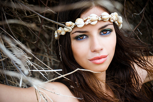 Female model photo shoot of Brittney Bre by Ryan Kerns in Portlock, makeup by Krystle Parinas