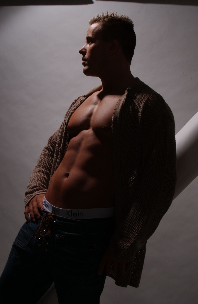 Male model photo shoot of wellness