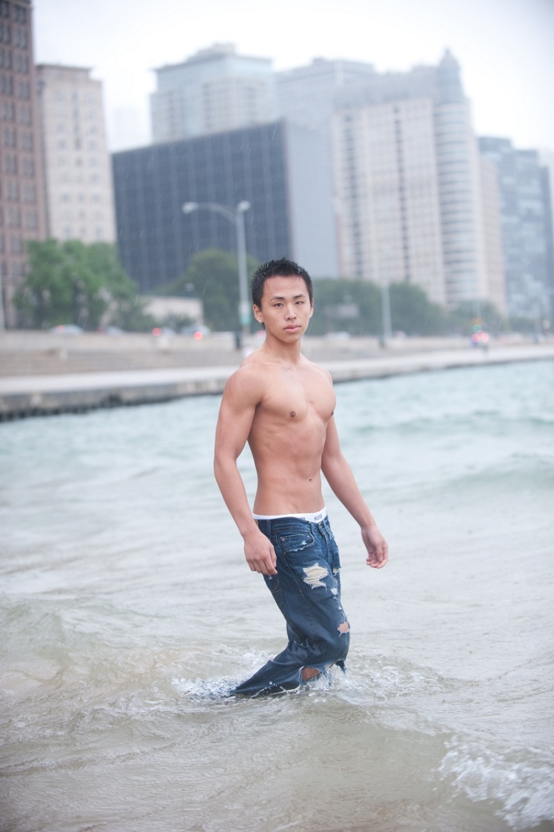 Male model photo shoot of ArtPhoto Chicago and John Vue in Chicago (Lake Michigan)