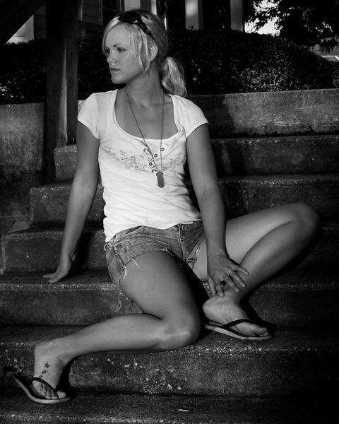 Female model photo shoot of Amy Stallings in J-ville