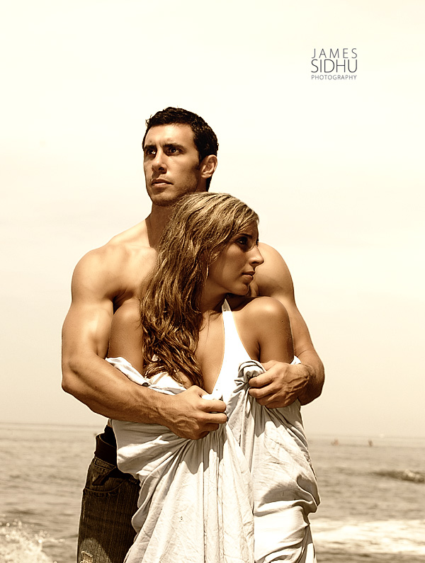 Male and Female model photo shoot of James Sidhu, -Sophia Marie- and Ten Eighty in sunset cliffs