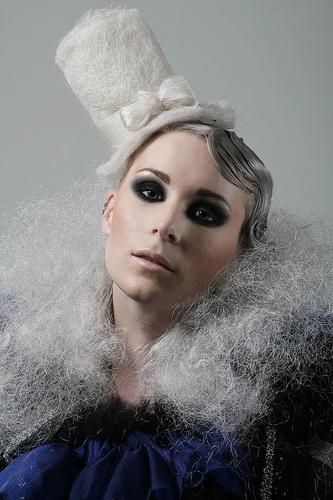Female model photo shoot of LA MAISON DE LOVEBAD , makeup by Tori Unicorn MUA