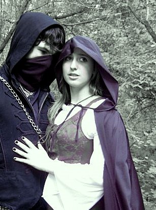 Female and Male model photo shoot of Elizabeth Swan and Jake Imanse in Da Woods