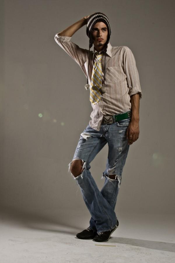 Male model photo shoot of Jason_alvarez by Tony Denning Photo, makeup by The Artist Fergie