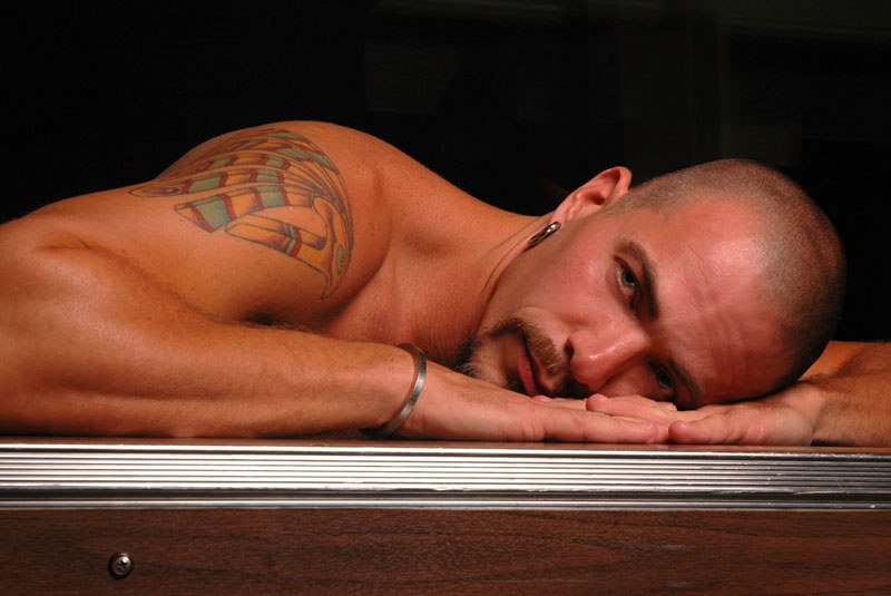 Male model photo shoot of David Horus by YogaBear Studio in San Diego, CA