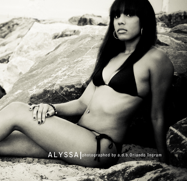 Female model photo shoot of Alyssa Jones by Orlando Ingram in Oceanfront!