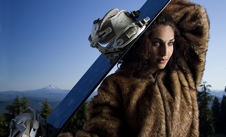 Female model photo shoot of Jessica Belknap by Betsy McLeod in Timberline Lodge