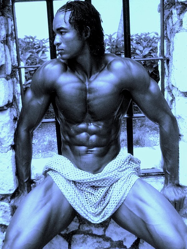 Male model photo shoot of Caribbean Physiques in Hedo3 Runaway Bay Jamaica