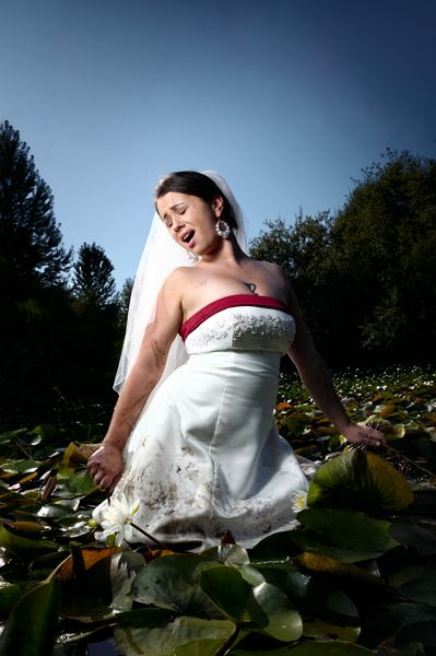 Female model photo shoot of Charlene Lauricella by Jesse Schafer in Blue Lake Park (In the swamp!) Gresham Oregon
