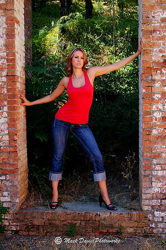 Female model photo shoot of Katie Chauvin in Old Shasta
