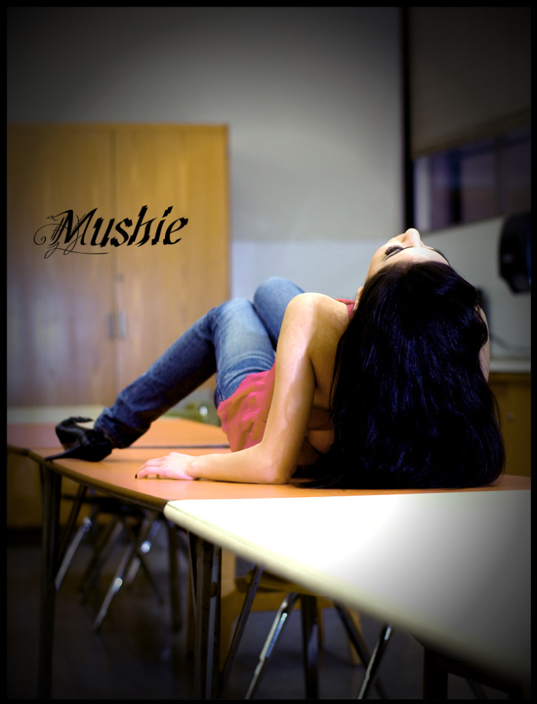 Female model photo shoot of Mushi by dantuyhoa