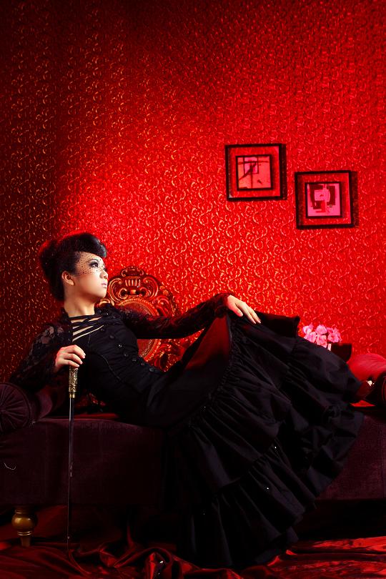Female model photo shoot of Wei Blue in Futian