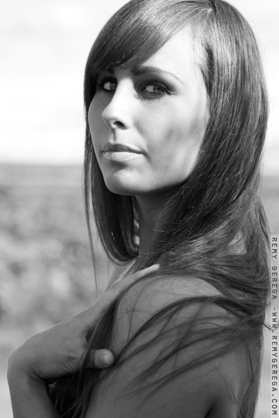 Female model photo shoot of Fanney Eiriksdottir by remg in GardabÃÂ¦r/Iceland