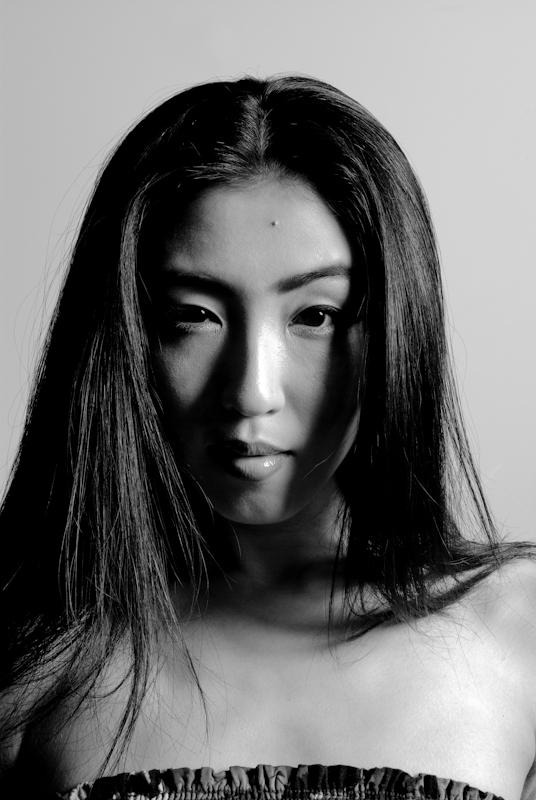 Female model photo shoot of Daphne Photo and Tomomi Egawa, makeup by JarrettBrandon Artistry