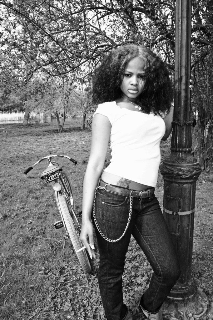 Female model photo shoot of Azia Toussaint   by DAN JOSE