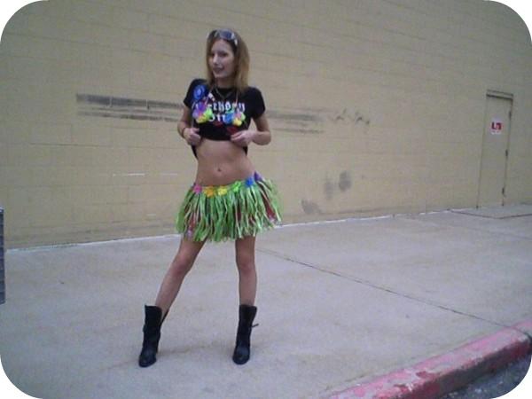 Female model photo shoot of Taylor Landis in Walmart