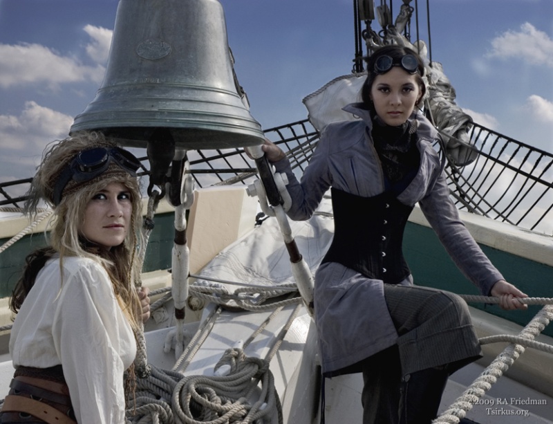 Female model photo shoot of kisMetics, Sarah Sardonyx and Contessa Anne by RA Friedman in Gazella Ship