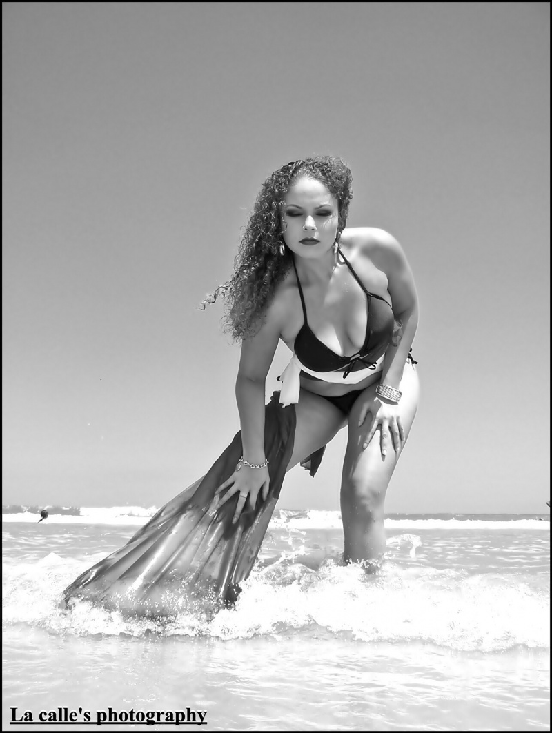 Female model photo shoot of PRPrincess81 by La calles photography in Atlantic Beach, FL, makeup by Michal Hope
