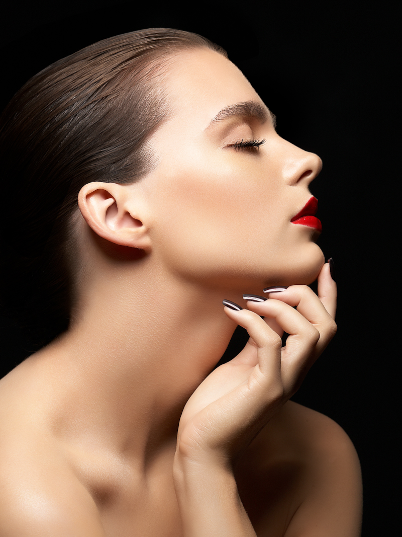 Female model photo shoot of Kyla Lee by Alex MacPherson, makeup by Vanessa Mills
