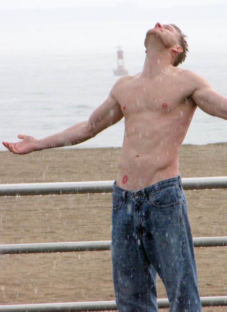 Male model photo shoot of Mr AJK in Coney Island, NY