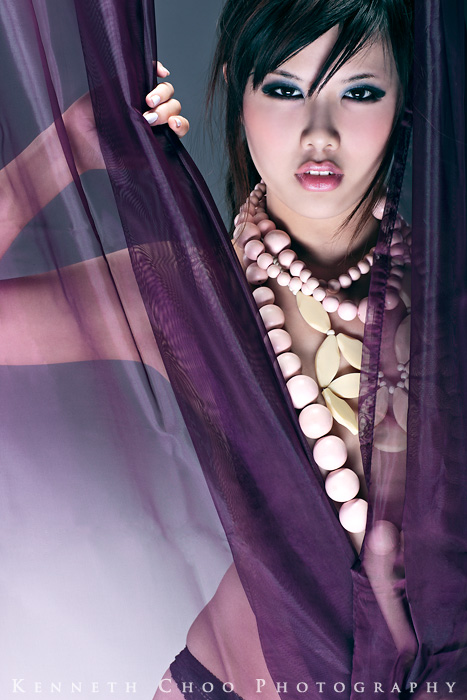 Female model photo shoot of Tingyi by Kenneth Choo