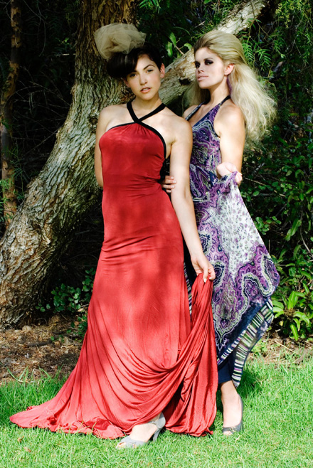 Female model photo shoot of Amanda Fischer and Juliana Pfeffer by Mandy Matzke, hair styled by Carly Danielle, makeup by Alisha L Baijounas