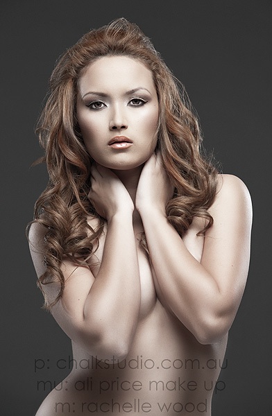 Female model photo shoot of Rachelle 2012 by Stefan Postles, makeup by Ali Price-Makeup Artist