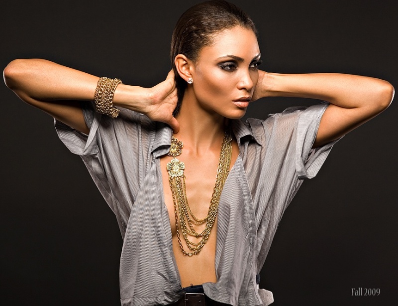 Female model photo shoot of KIMCHERI by Saadiq Photography, wardrobe styled by KIMCHERI, makeup by Mara Fernandez