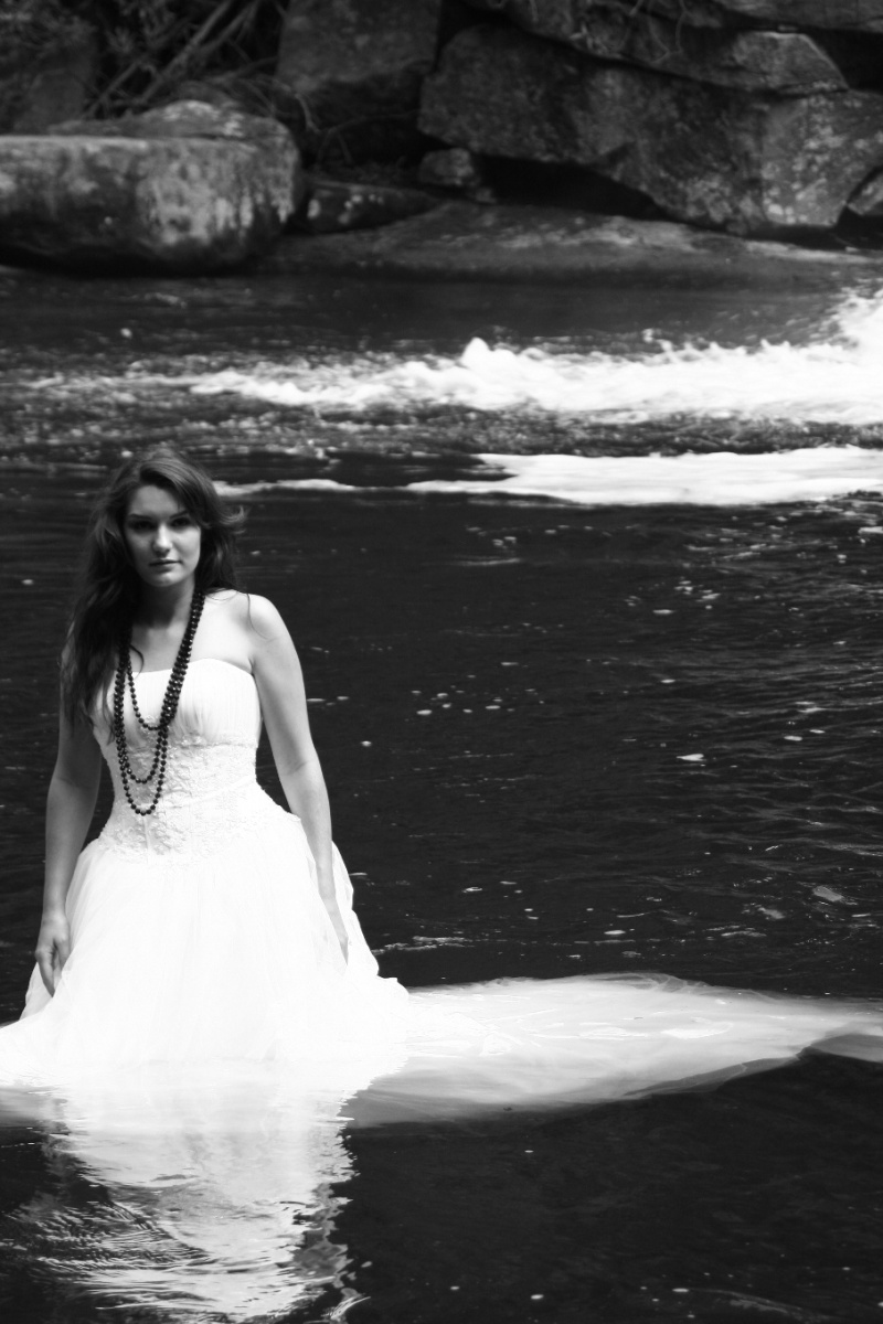 Female model photo shoot of Joanna Ruth by Left Eye Photo in Duponte Falls, makeup by Powder Me Pretty