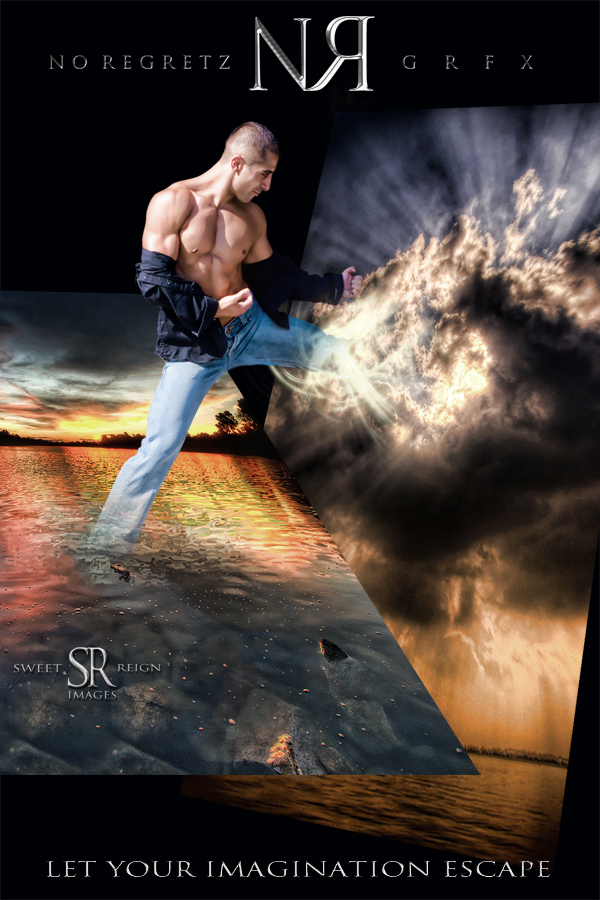 Male model photo shoot of NO REGRETZ GRFX by Sweet Reign Images