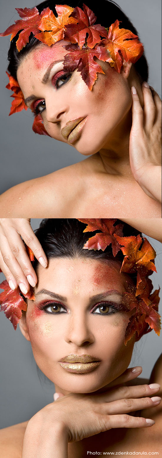 Female model photo shoot of Hafsa Make Up Artist and CAPRICORN-iona by Zdenka Darula