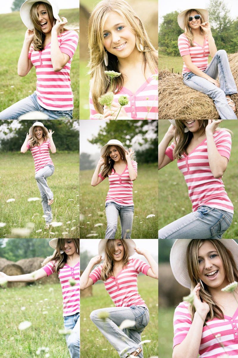 Female model photo shoot of Kateybug Photography in some hayfield in Ohio....