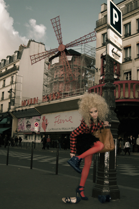 Female model photo shoot of Ava S in PARIS