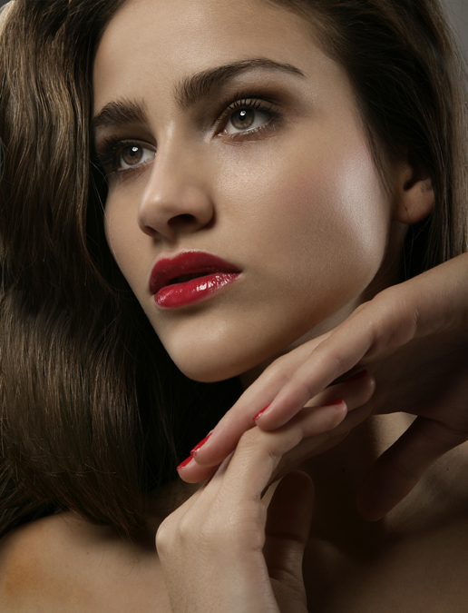 Female model photo shoot of Sou Make up Artist