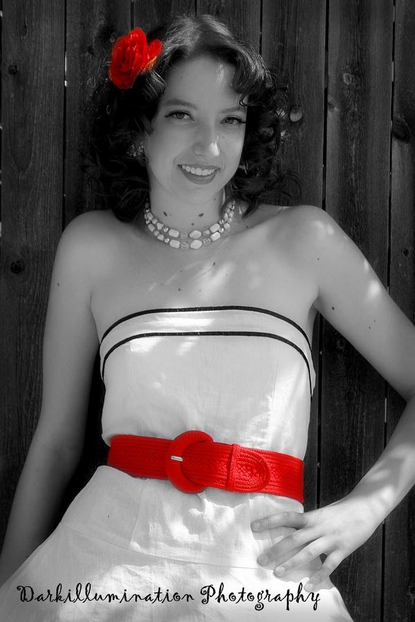 Female model photo shoot of Sandra Yvette by Darkillumination Photo in Texas