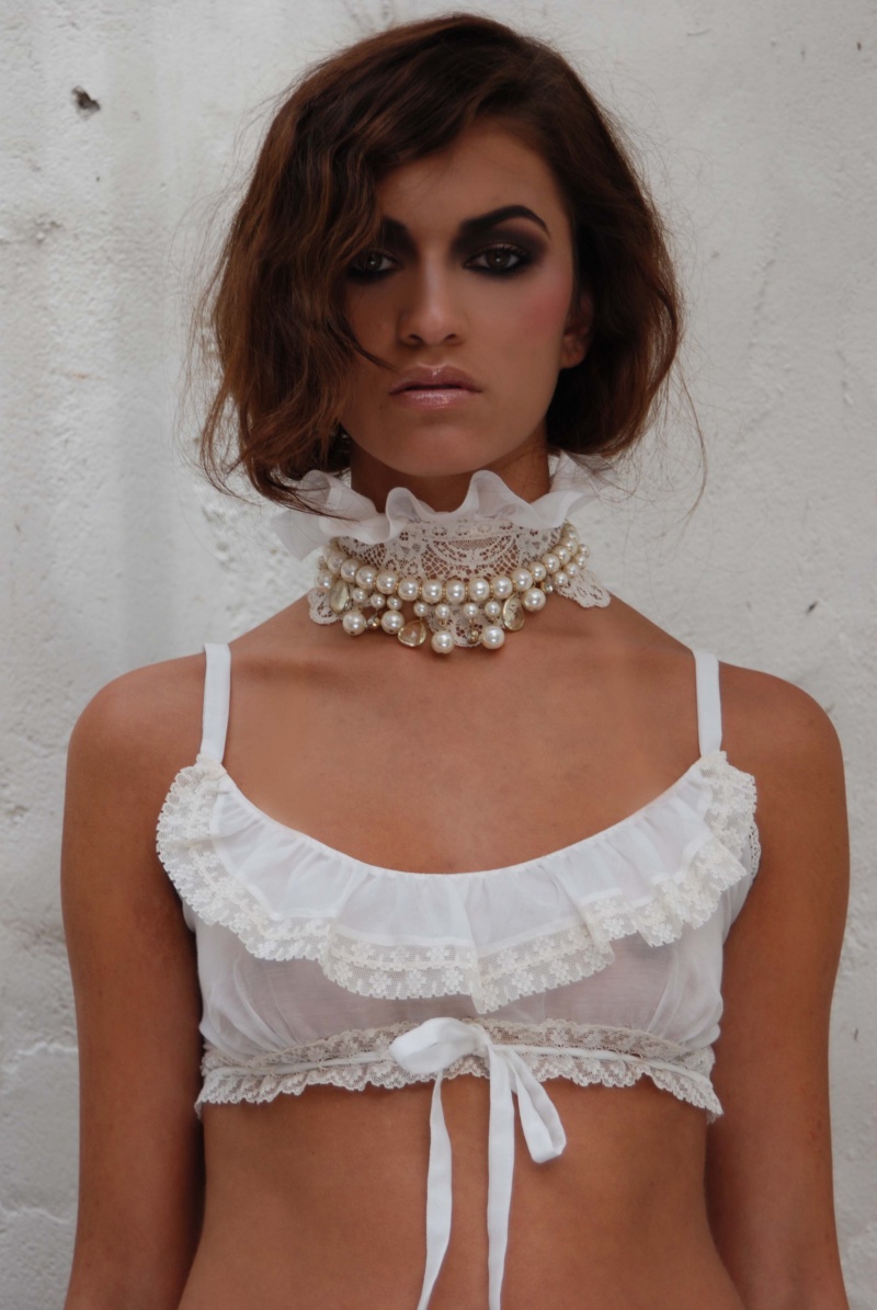 Female model photo shoot of Issa Lingerie