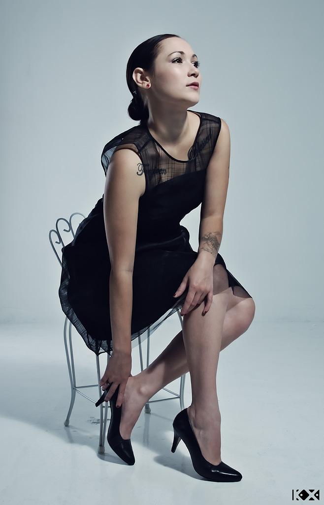 Female model photo shoot of Danni Devastation by Ka Xiong in Pontiac, Mi