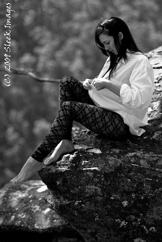 Female model photo shoot of Kimberley Erin by Sleek Images in Glenbrook National Park