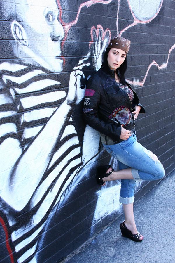 Female model photo shoot of MinaRose Suicide in Art District, Las Vegas