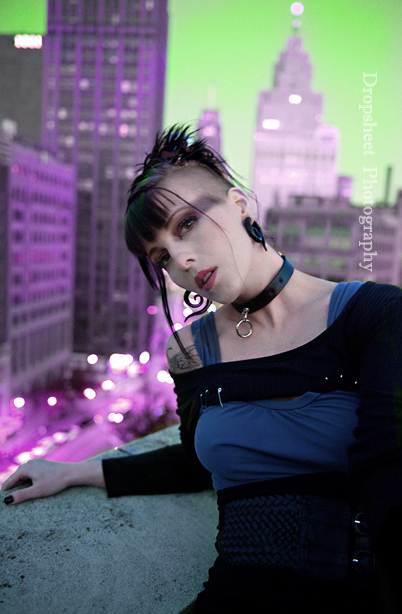 Female model photo shoot of Luna Devise by David Paris Photography in DETROIT