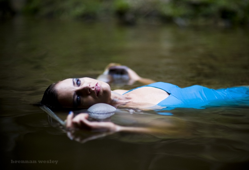 Female model photo shoot of Courtney Stack by Brennan Wesley in Brevard, NC