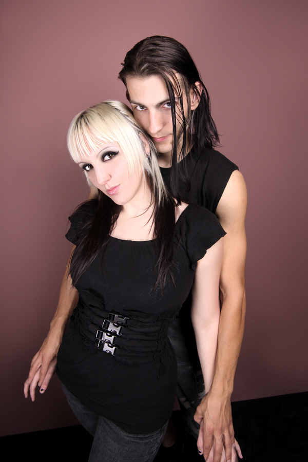 Male and Female model photo shoot of Rudy of the North and Chloe D'Cay by CandyLust