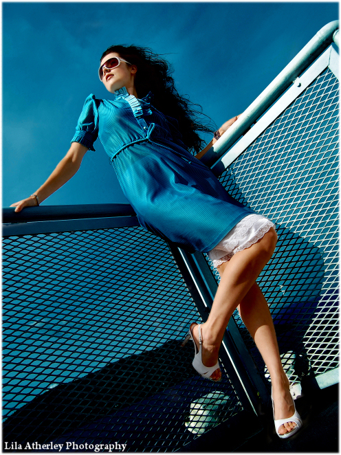 Female model photo shoot of Luminere Lasenze by HappySqueak in BC Ferries