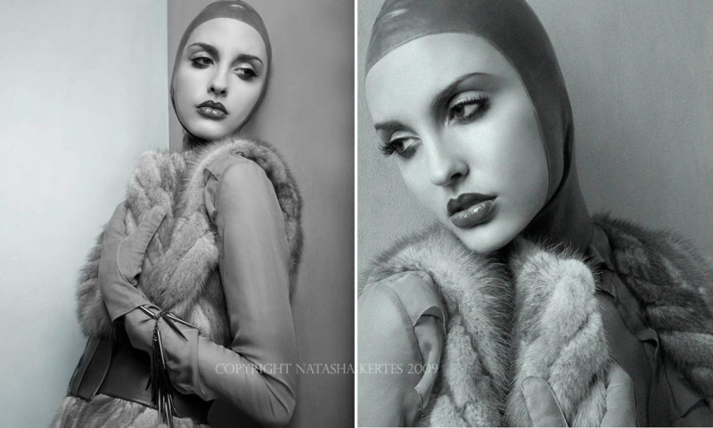 Female model photo shoot of Make-up by Khadine and Jessica Bleier by natasha kertes