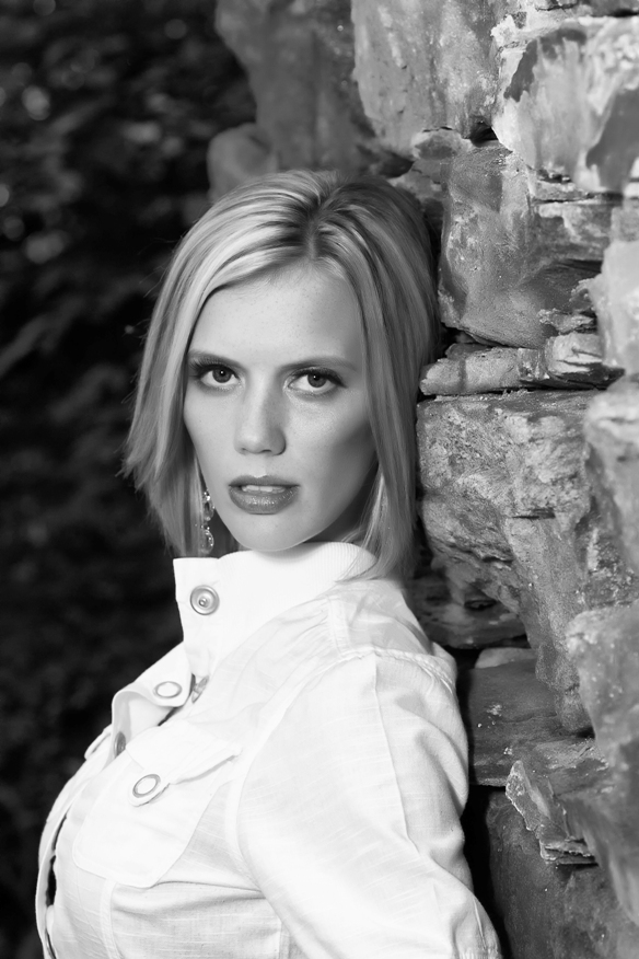 Female model photo shoot of AllieAlly by BL Headshot Photography in Sope Creek---Marietta