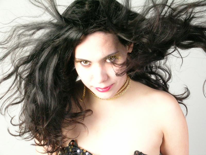 Female model photo shoot of Transylvanian in Santiago, Chile 2006