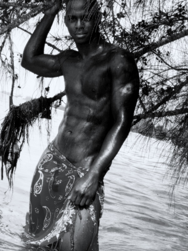 Male model photo shoot of Caribbean Physiques in Special Spot Nassau Bahamas